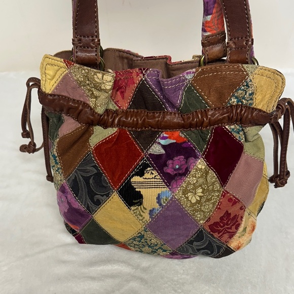 Lucky Brand Hobo  Colorful Patchwork Shoulder Bag - Picture 2 of 13